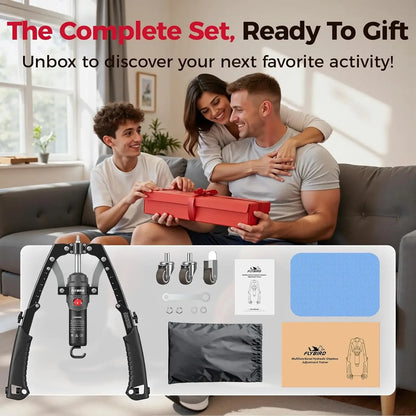 Adjustable Hydraulic Arm Trainer | 22-440lbs Foldable