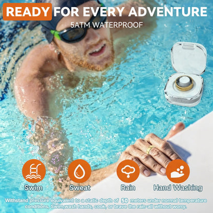 Smart Ring ,No Subscription Fees Health Tracker for Outdoor Sports