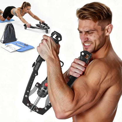 Adjustable Hydraulic Arm Trainer | 22-440lbs Foldable